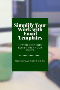 Use these templates to help you simplify your work day!